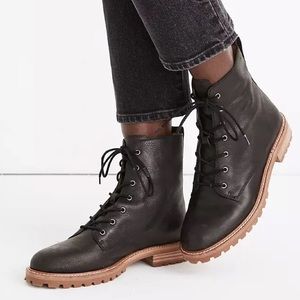 The Clair Lace-Up Boot in Leather